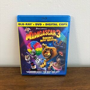 Madagascar 3: Europes Most Wanted Blu-ray/DVD 2012 DreamWorks